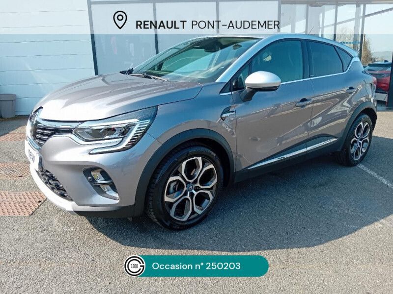 Gris Occasion 2021 Renault Captur Intens SUV | 18 595 € (Prix juste) - Image 1/4