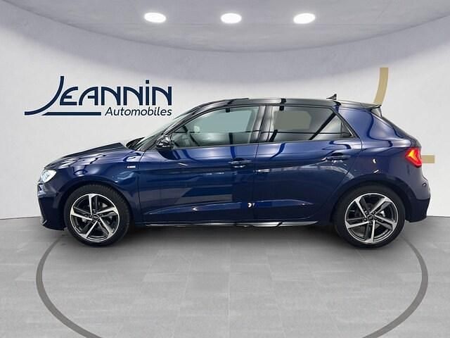 Occasion Audi A1 Sportback S-line plus 116 ch (85 kW) 2025 Bleu navarre métallisé noir mythe métallisé Citadine