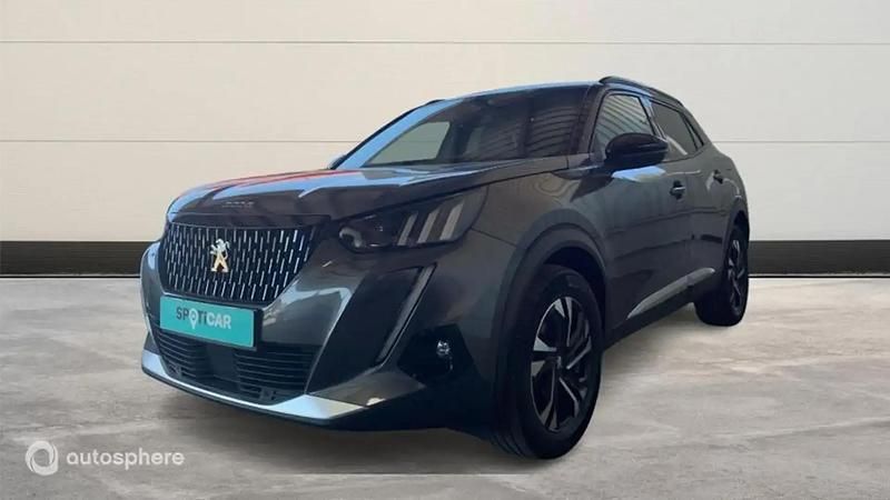 Gris Utilisé 2022 Peugeot 2008 GT SUV | 17 299 € (Prix juste) - Image 1/4