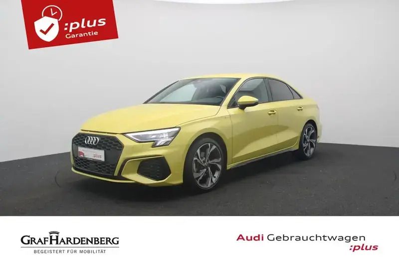 Jaune Utilisé 2024 Audi A3 S-Line Berline | 33 980 € (Prix cher) - Image 1/4