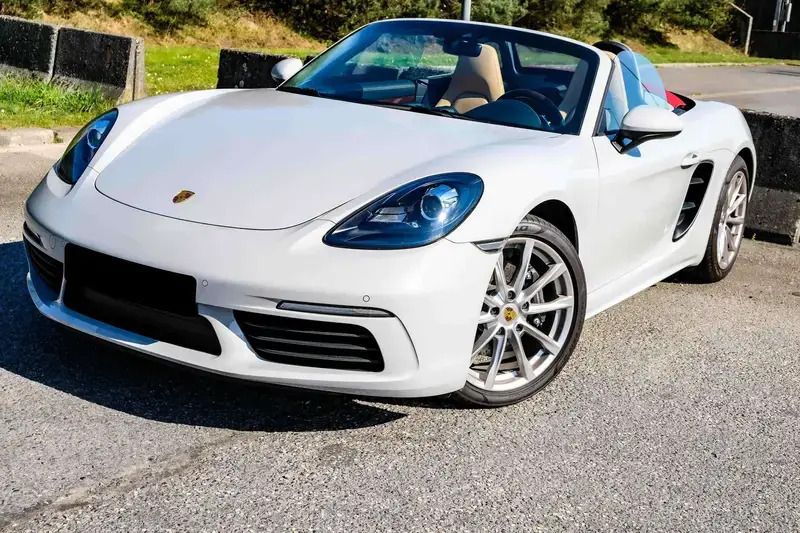 Gris Utilisé 2022 Porsche 718 Boxster Cabriolet | 71 900 € - Image 1/4