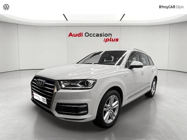 Blanc carrare Occasion 2018 Audi Q7 S-Line SUV | 31 783 € - Image 1/4