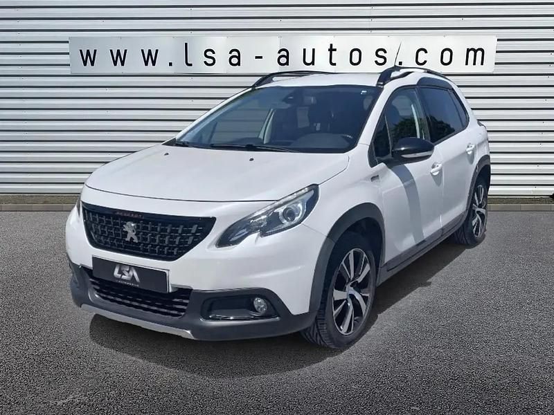 Blanc Utilisé 2017 Peugeot 2008 GT-line SUV | 7 980 € (Bon prix) - Image 1/4
