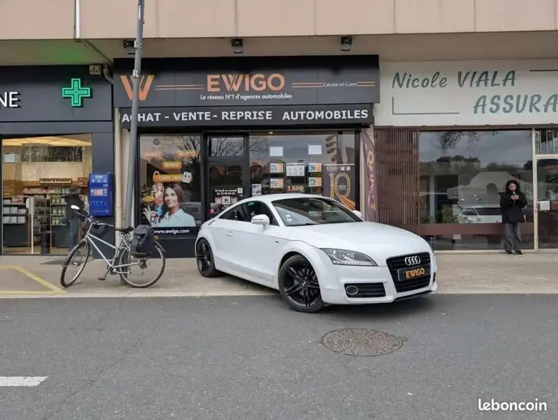 Blanc Utilisé 2012 Audi TT S-Line Coupé | 13 790 € (Prix juste) - Image 1/4