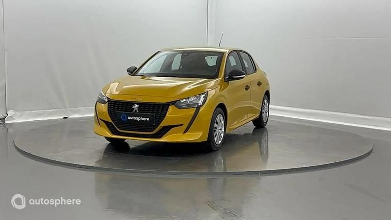 Jaune Occasion 2021 Peugeot 208 S Citadine | 8 999 € (Bon prix) - Image 1/4