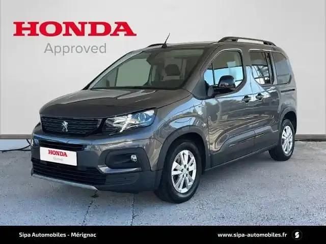 Gris Occasion 2019 Peugeot Rifter GT-line Monospace | 18 490 € (Prix juste) - Image 1/4