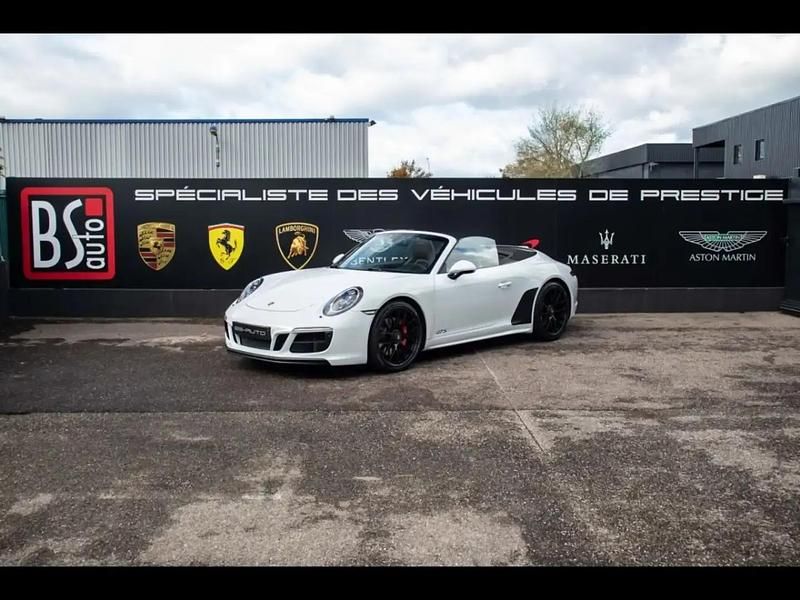 Occasion Porsche 911 Carrera 4 Cabriolet 451 ch (331 kW) 2018 Blanc Cabriolet