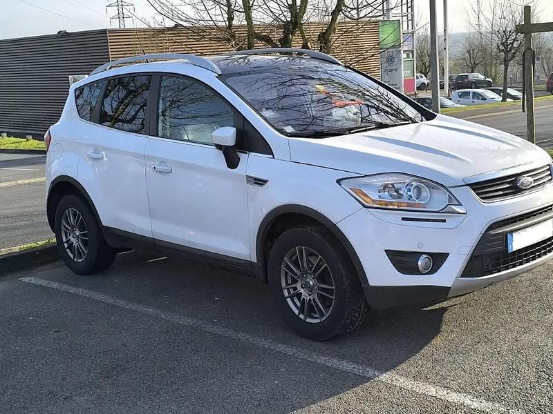 Blanc Occasion 2010 Ford Kuga Titanium SUV | 8 300 € (Bon prix) - Image 1/4
