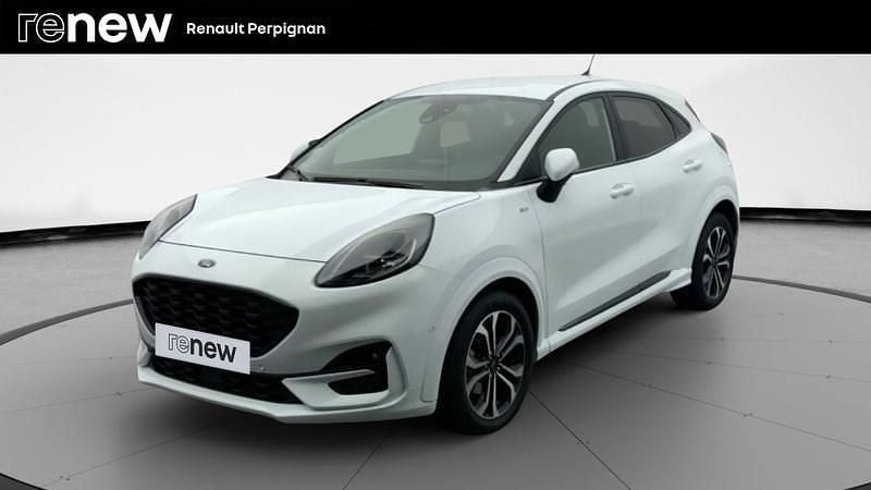 Blanc Occasion 2022 Ford Puma ST-Line SUV | 17 590 € (Prix juste) - Image 1/4