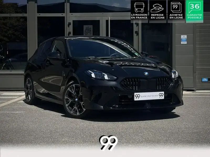Noir Utilisé 2024 BMW 120 M Sport Citadine | 38 490 € (Prix juste) - Image 1/4