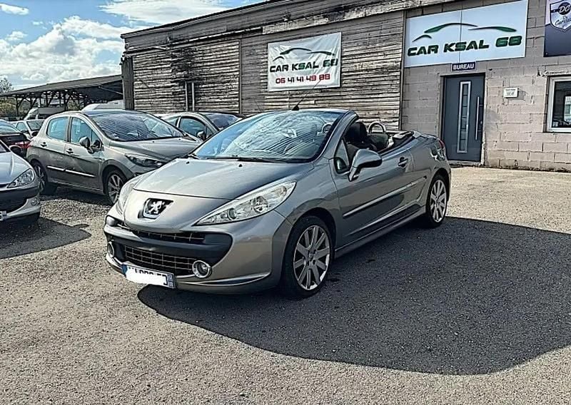 Gris Occasion 2007 Peugeot 207 Sport Cabriolet | 3 999 € (Prix juste) - Image 1/4