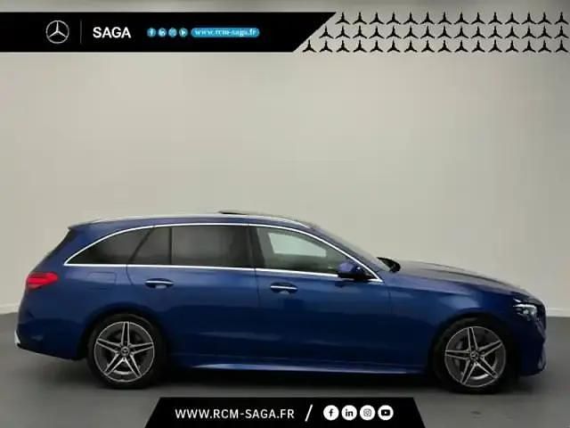 Occasion Mercedes C220 AMG line 2023 Bleu Break