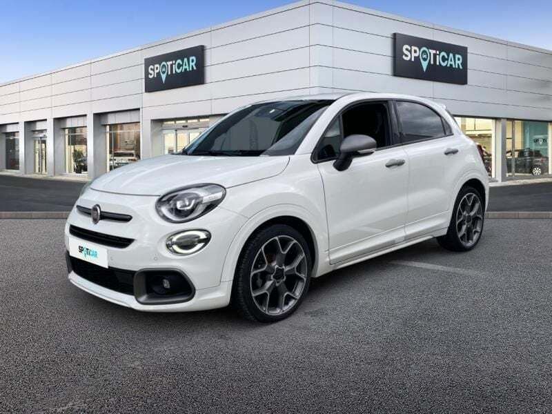 Blanc gelato pastel Utilisé 2021 Fiat 500X Sport SUV | 15 490 € (Bon prix) - Image 1/4