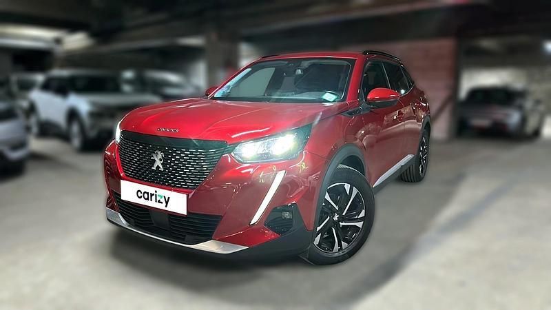 Rouge Utilisé 2021 Peugeot 2008 Allure SUV | 12 990 € (Bon prix) - Image 1/4