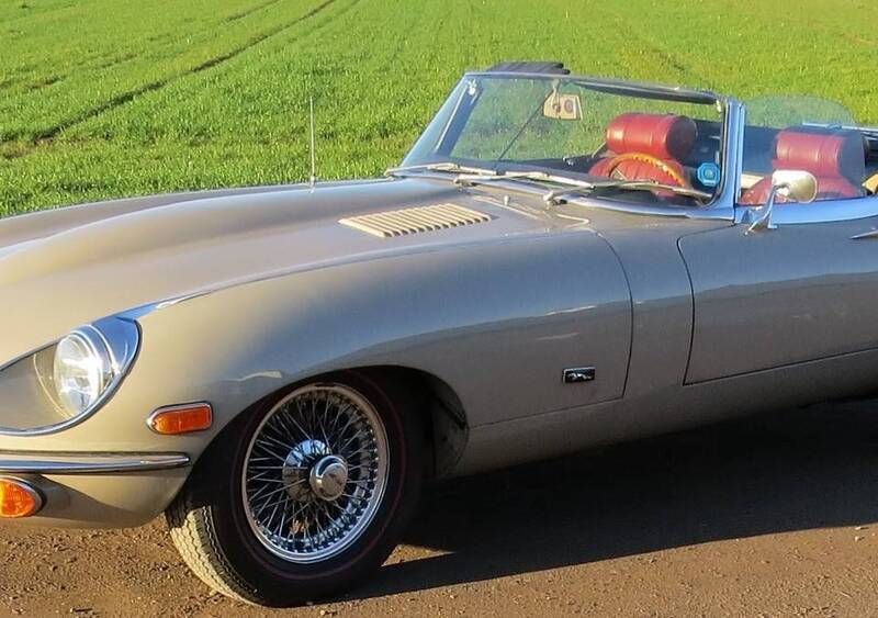 Occasion Jaguar E-Type 209 ch (153 kW) 1971 Beige Cabriolet
