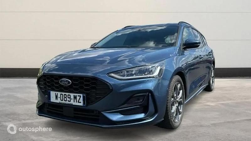 Bleu Utilisé 2023 Ford Focus ST-Line X Break | 23 999 € (Prix juste) - Image 1/4