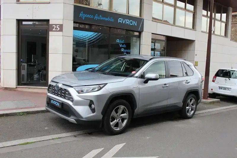 Gris Utilisé 2021 Toyota RAV4 Hybrid SUV | 23 990 € (Super prix) - Image 1/4