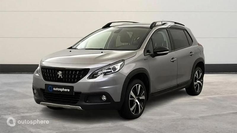 Gris Occasion 2018 Peugeot 2008 GT-line SUV | 9 999 € (Prix juste) - Image 1/4