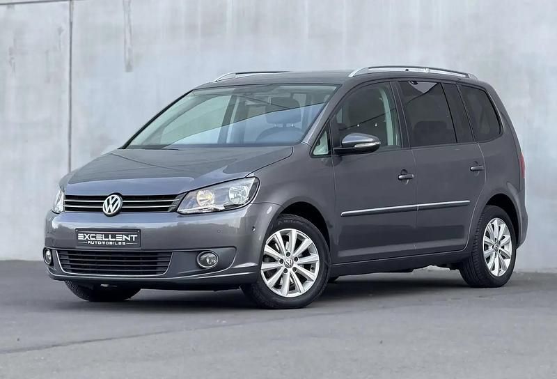 Gris Utilisé 2014 VW Touran Highline Monospace | 10 950 € - Image 1/4