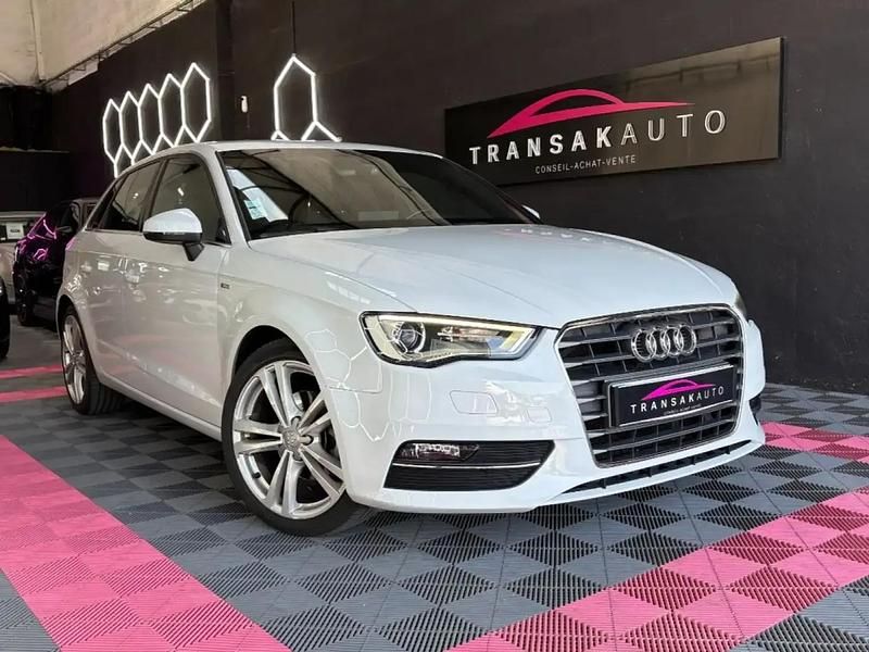 Blanc Utilisé 2015 Audi A3 S-Line Berline | 16 490 € (Prix cher) - Image 1/4