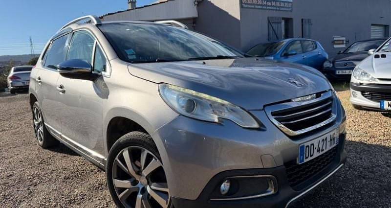 Gris Utilisé 2014 Peugeot 2008 SUV | 5 999 € (Super prix) - Image 1/4