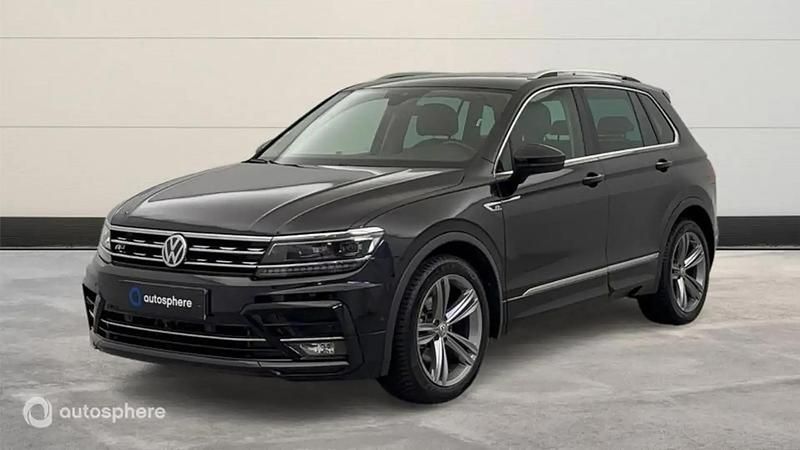 Noir Utilisé 2019 VW Tiguan Exclusive SUV | 27 799 € (Prix assez cher) - Image 1/4