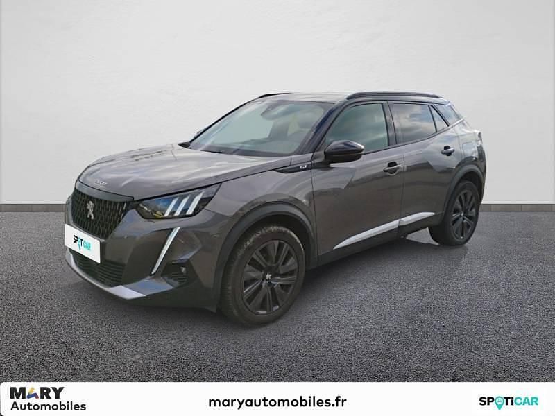 Gris Utilisé 2021 Peugeot 2008 GT SUV | 18 990 € (Prix assez cher) - Image 1/4