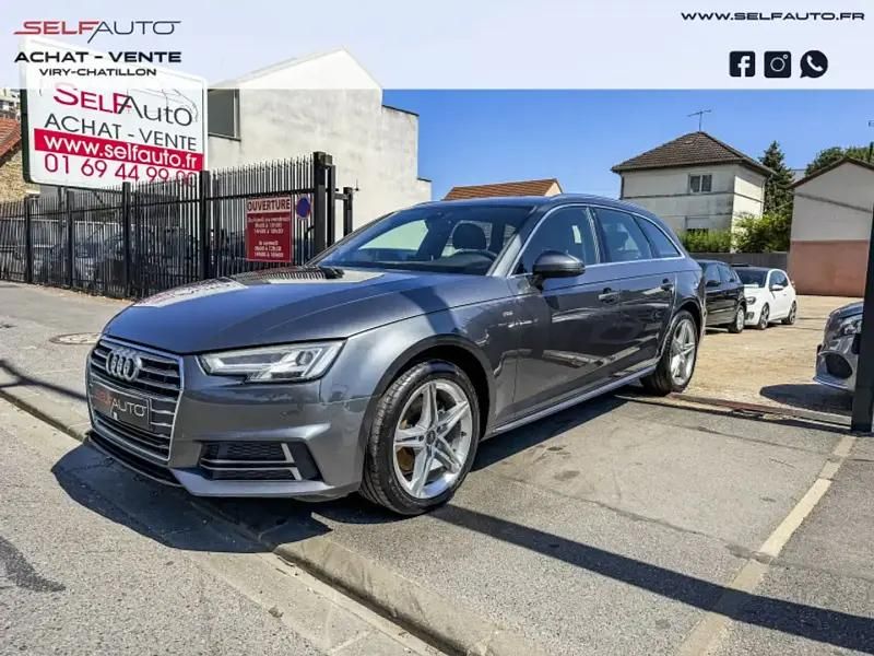 Gris Utilisé 2017 Audi A4 S-Line Break | 11 790 € - Image 1/4