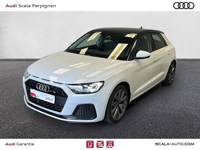 Blanc glacier métallisé Utilisé 2023 Audi A1 Sportback Advanced Plus Citadine | 21 990 € (Prix juste) - Image 1/4