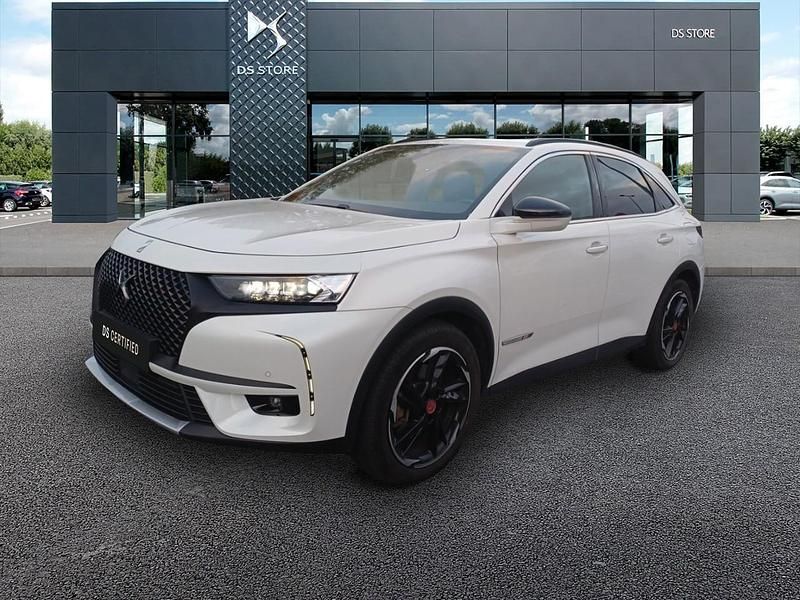 Blanc Utilisé 2021 DS Automobiles DS7 Crossback Performance Line Plus SUV | 28 990 € (Prix juste) - Image 1/4