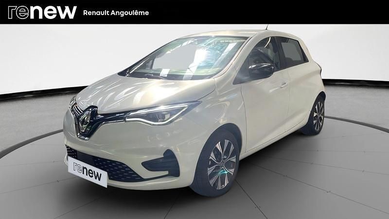 Blanc Utilisé 2022 Renault Zoe Evolution Citadine | 13 990 € (Prix juste) - Image 1/4