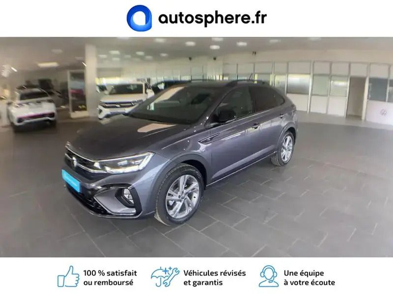 Gris cendré métallisée/toit noir Utilisé 2024 VW Taigo R-line SUV | 25 990 € (Prix juste) - Image 1/4