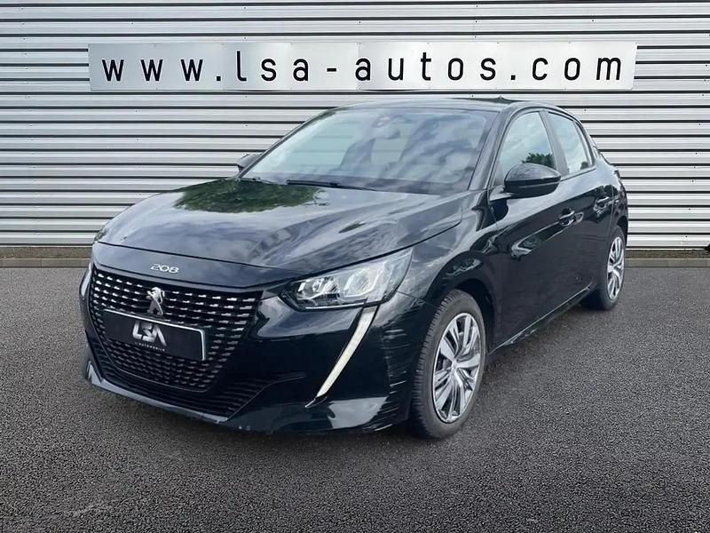 Noir Utilisé 2020 Peugeot 208 Allure Citadine | 13 980 € (Prix assez cher) - Image 1/4