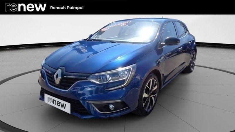 Bleu Utilisé 2019 Renault Mégane IV LIMITED Berline | 13 490 € (Prix juste) - Image 1/4