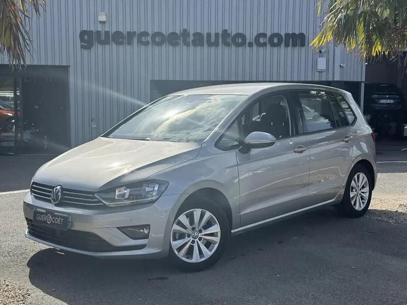 Gris Utilisé 2014 VW Golf Sportsvan Monospace | 13 990 € (Prix assez cher) - Image 1/4