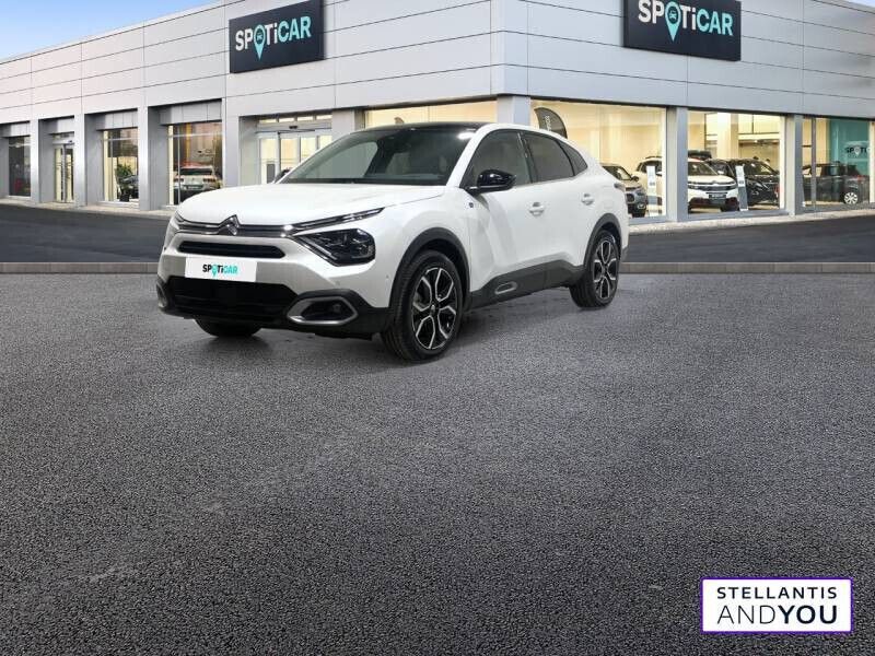 Noir Utilisé 2023 Citroën e-C4 Shine Berline | 23 990 € (Prix juste) - Image 1/4