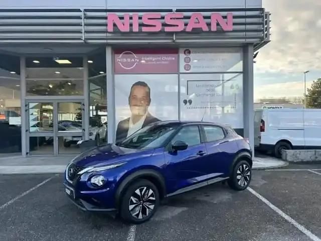Bleu indigo Occasion 2022 Nissan Juke Acenta SUV | 15 990 € (Super prix) - Image 1/4
