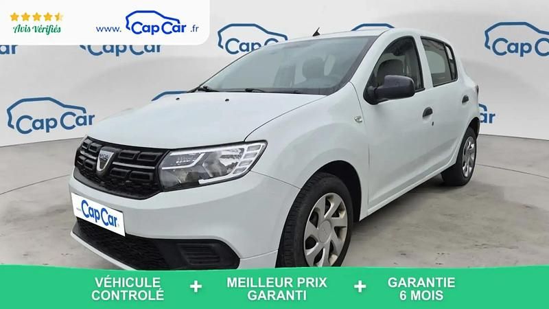 Blanc Utilisé 2020 Dacia Sandero Acces Citadine | 8 390 € (Prix juste) - Image 1/4