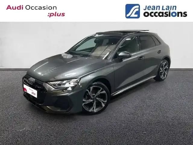 Gris daytona Utilisé 2024 Audi A3 Sportback e-tron S-Line Citadine | 36 990 € - Image 1/4
