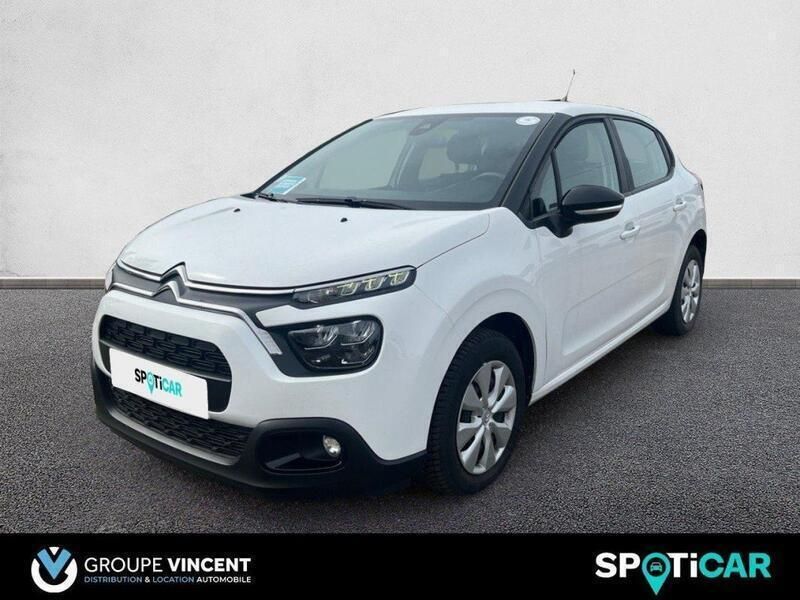 Blanc Utilisé 2021 Citroën C3 Business Class Citadine | 11 990 € (Prix cher) - Image 1/3