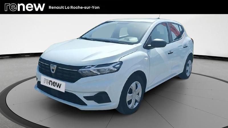 Blanc Utilisé 2022 Dacia Sandero Essentiel Citadine | 10 980 € (Super prix) - Image 1/4