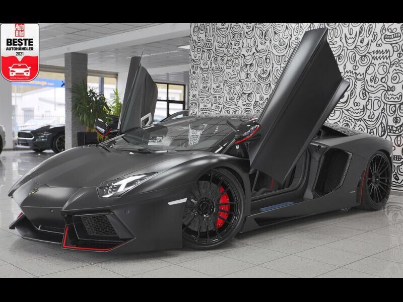 Noir Utilisé 2015 Lamborghini Aventador Cabriolet | 367 300 € - Image 1/4
