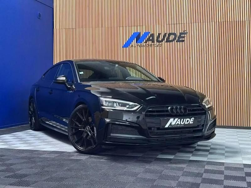 Noir Occasion 2019 Audi A5 Sportback S-Line Citadine | 29 990 € (Prix juste) - Image 1/4