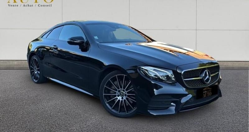 Noir Occasion 2019 Mercedes E400 AMG line Coupé | 44 990 € - Image 1/4