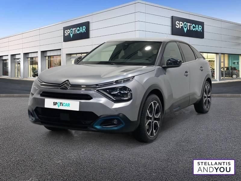 Gris Utilisé 2022 Citroën e-C4 Shine Berline | 18 990 € (Prix juste) - Image 1/4