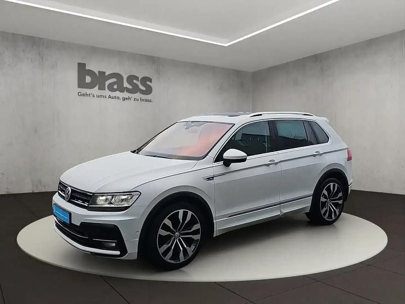 Blanc Occasion 2019 VW Tiguan R-line SUV | 25 300 € (Super prix) - Image 1/4