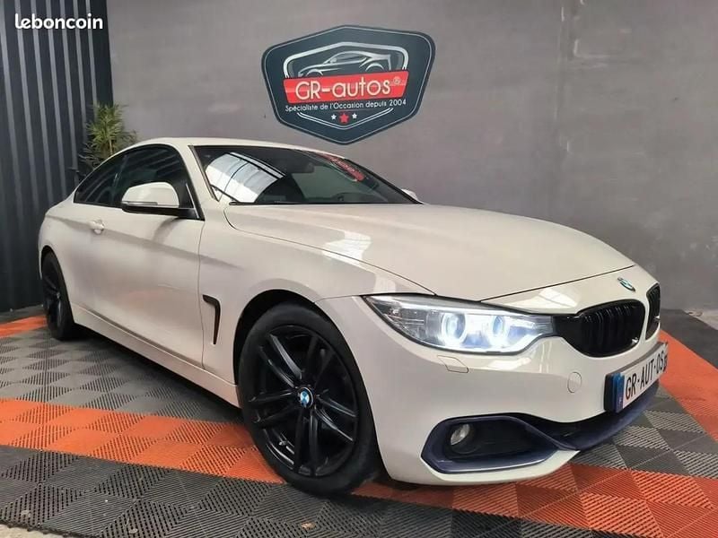 Blanc Occasion 2015 BMW 420 Sport Line Coupé | 18 990 € - Image 1/4