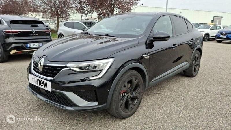 Noir Utilisé 2022 Renault Arkana RS Line SUV | 22 640 € (Prix juste) - Image 1/4