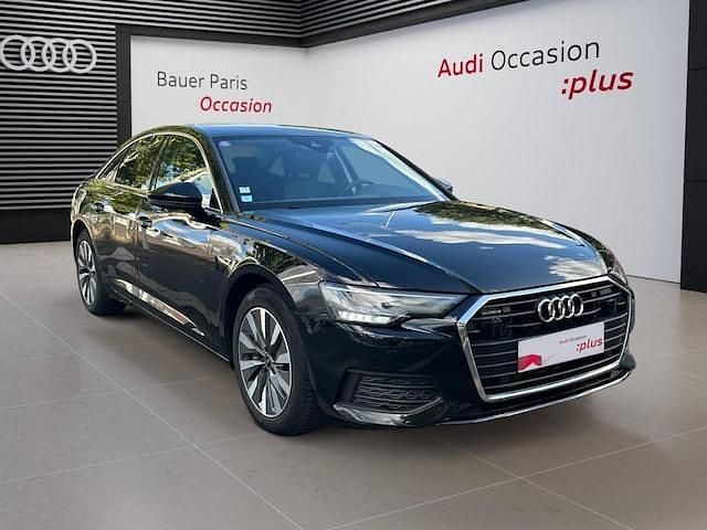 Noir mythic métallisé Utilisé 2021 Audi A6 Business Berline | 33 980 € - Image 1/4