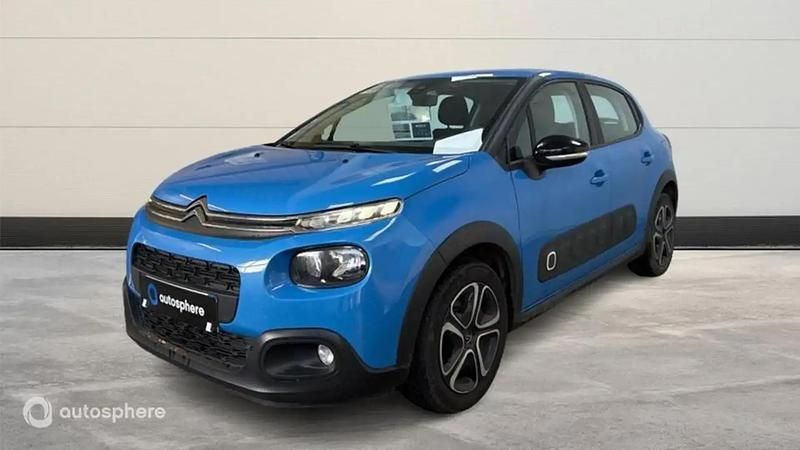 Bleu Occasion 2019 Citroën C3 Feel Berline | 7 999 € (Prix juste) - Image 1/4